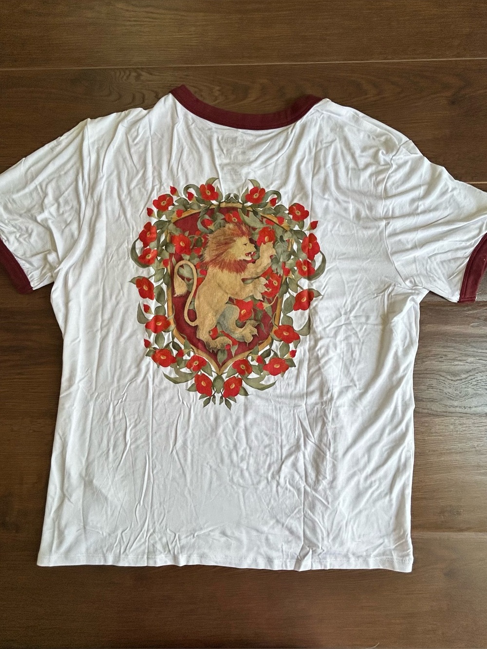 Posh Peanut Women’s Varsity Tee Harry Potter Gryffindor M